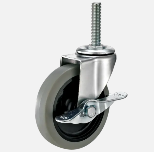 Capacity up to 45lbs industrial caster& wheel 3'' Dia